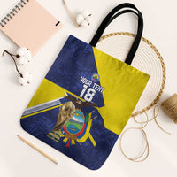 Ecuador Football Custom Tote Bag Road To World Cup 2026 - Wonder Print Shop