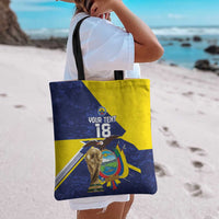 Ecuador Football Custom Tote Bag Road To World Cup 2026 - Wonder Print Shop