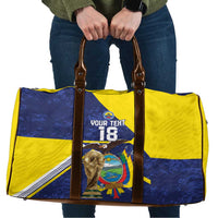 Ecuador Football Custom Travel Bag Road To World Cup 2026 - Wonder Print Shop