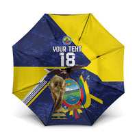 Ecuador Football Custom Umbrella Road To World Cup 2026 - Wonder Print Shop