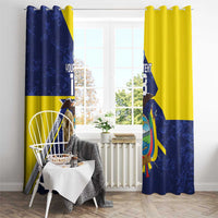 Ecuador Football Custom Window Curtain Road To World Cup 2026 - Wonder Print Shop