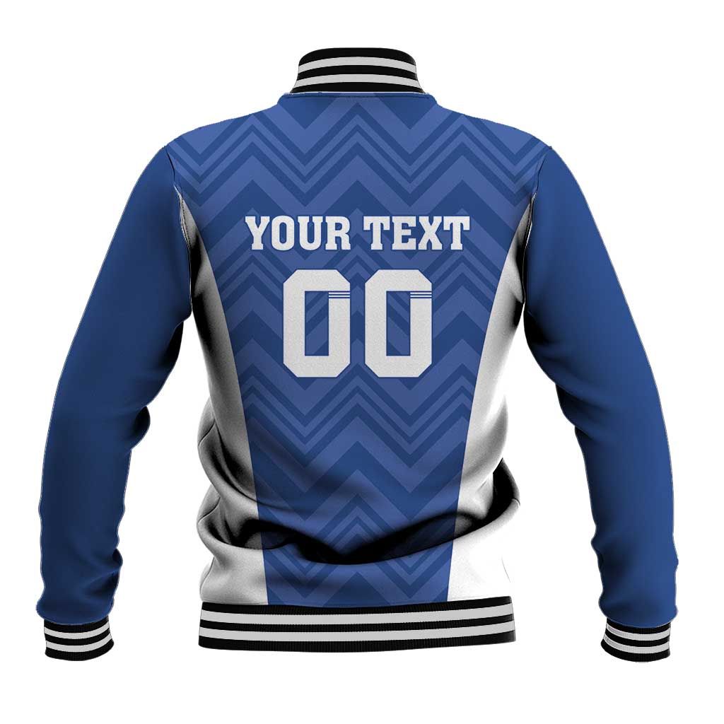 Custom Estonia Football Baseball Jacket Eesti Jalgpallikoondis