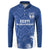 Custom Estonia Football Button Sweatshirt Eesti Jalgpallikoondis