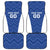 Custom Estonia Football Car Mats Eesti Jalgpallikoondis