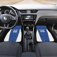 Custom Estonia Football Car Mats Eesti Jalgpallikoondis