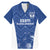 Custom Estonia Football Family Matching Mermaid Dress and Hawaiian Shirt Eesti Jalgpallikoondis