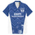Custom Estonia Football Family Matching Summer Maxi Dress and Hawaiian Shirt Eesti Jalgpallikoondis
