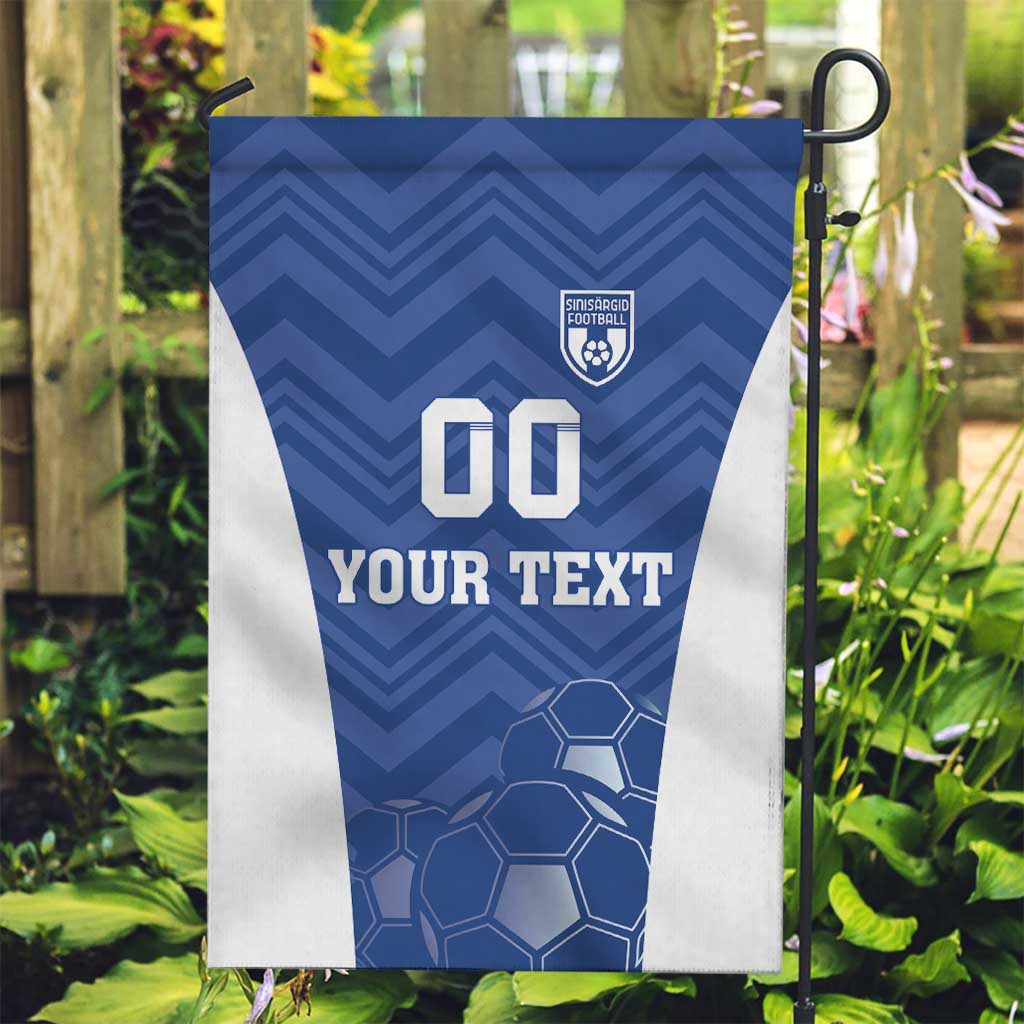 Custom Estonia Football Garden Flag Eesti Jalgpallikoondis