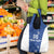 Custom Estonia Football Grocery Bag Eesti Jalgpallikoondis