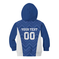 Custom Estonia Football Kid Hoodie Eesti Jalgpallikoondis