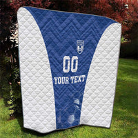 Custom Estonia Football Quilt Eesti Jalgpallikoondis