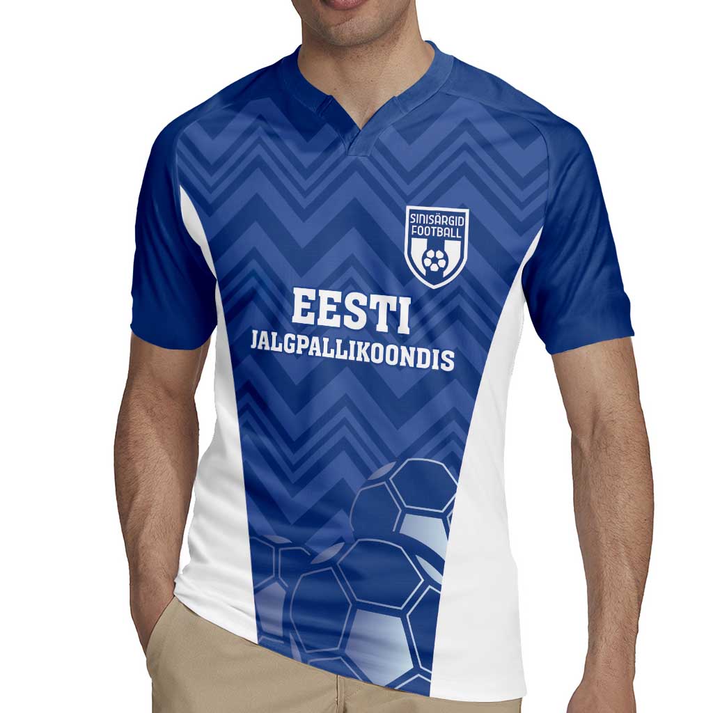 Custom Estonia Football Rugby Jersey Eesti Jalgpallikoondis