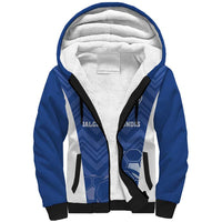 Custom Estonia Football Sherpa Hoodie Eesti Jalgpallikoondis