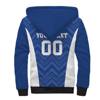 Custom Estonia Football Sherpa Hoodie Eesti Jalgpallikoondis