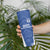 Custom Estonia Football Skinny Tumbler Eesti Jalgpallikoondis