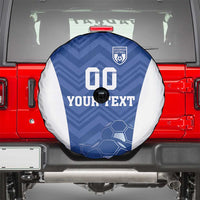 Custom Estonia Football Spare Tire Cover Eesti Jalgpallikoondis