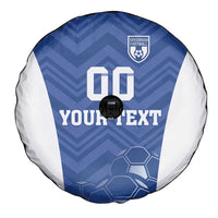 Custom Estonia Football Spare Tire Cover Eesti Jalgpallikoondis