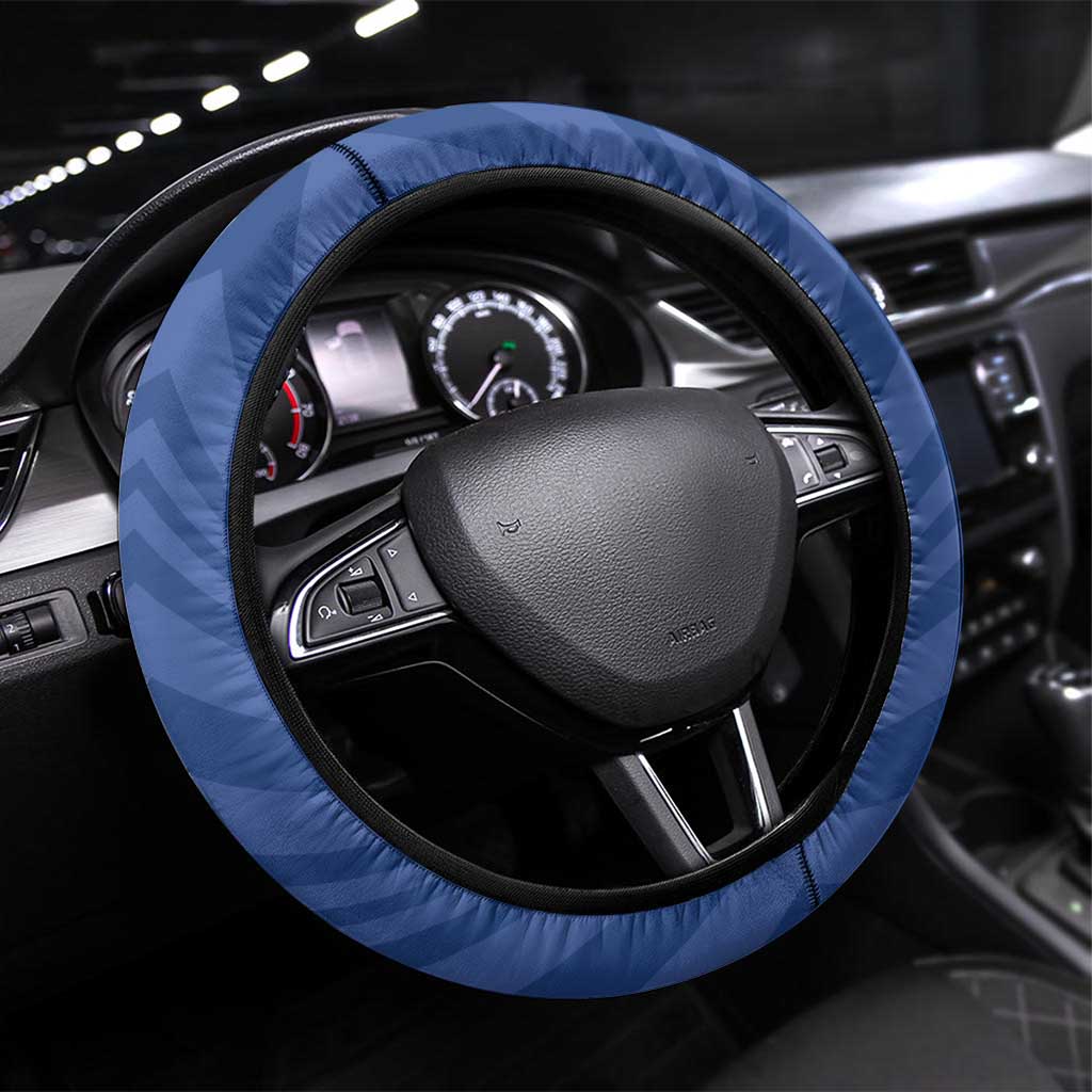Estonia Football Steering Wheel Cover Eesti Jalgpallikoondis