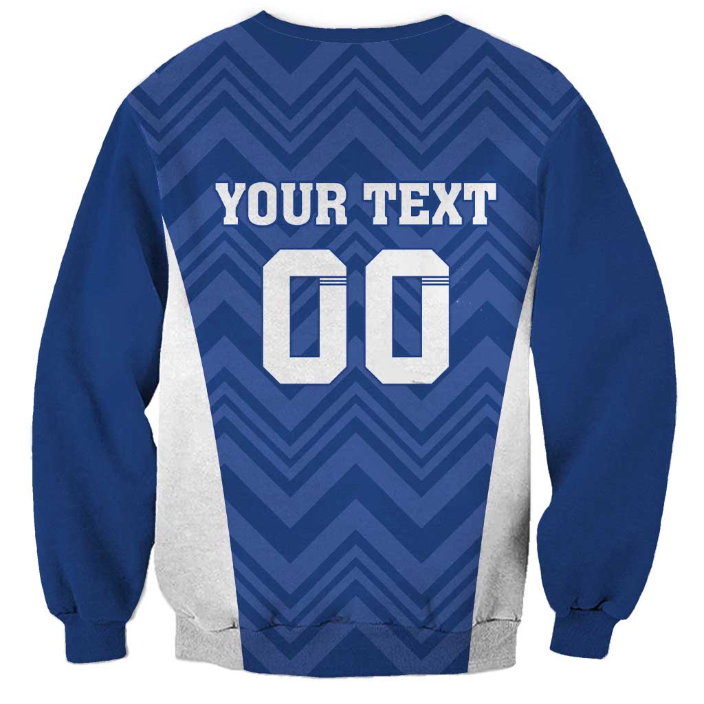 Custom Estonia Football Sweatshirt Eesti Jalgpallikoondis