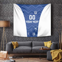Custom Estonia Football Tapestry Eesti Jalgpallikoondis