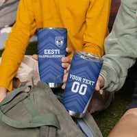 Custom Estonia Football Tumbler Cup Eesti Jalgpallikoondis