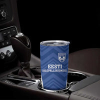 Custom Estonia Football Tumbler Cup Eesti Jalgpallikoondis