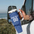 Custom Estonia Football Tumbler With Handle Eesti Jalgpallikoondis