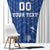 Custom Estonia Football Window Curtain Eesti Jalgpallikoondis