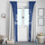 Custom Estonia Football Window Curtain Eesti Jalgpallikoondis