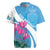 Personalized San Marino Rugby Jersey Libertas Cyclamen Flowers