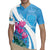 Personalized San Marino Rugby Jersey Libertas Cyclamen Flowers