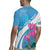 Personalized San Marino Rugby Jersey Libertas Cyclamen Flowers