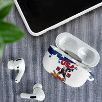 USA Ice Hockey Champions 2026 AirPods Case American Eagle Victory Hockey Pride