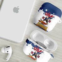 USA Ice Hockey Champions 2026 AirPods Case American Eagle Victory Hockey Pride
