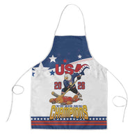 USA Ice Hockey Champions 2026 Apron American Eagle Victory Hockey Pride