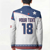Custom USA Ice Hockey Champions 2026 Blazer American Eagle Victory Hockey Pride