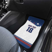 Custom USA Ice Hockey Champions 2026 Car Mats American Eagle Victory Hockey Pride