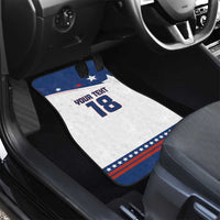 Custom USA Ice Hockey Champions 2026 Car Mats American Eagle Victory Hockey Pride