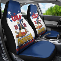 USA Ice Hockey Champions 2026 Car Seat Cover American Eagle Victory Hockey Pride