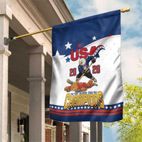 USA Ice Hockey Champions 2026 Garden Flag American Eagle Victory Hockey Pride