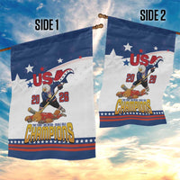 USA Ice Hockey Champions 2026 Garden Flag American Eagle Victory Hockey Pride