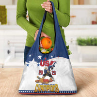 USA Ice Hockey Champions 2026 Grocery Bag American Eagle Victory Hockey Pride