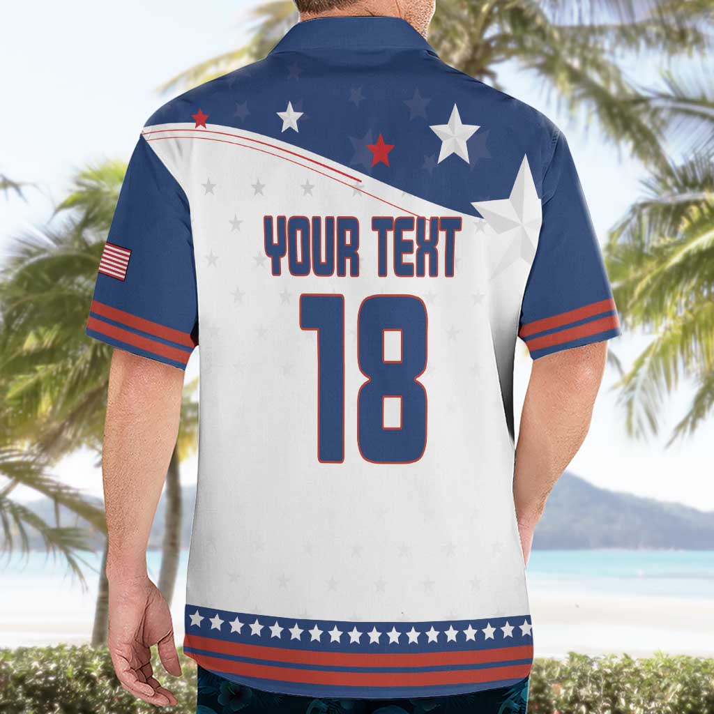 Custom USA Ice Hockey Champions 2026 Hawaiian Shirt American Eagle Victory Hockey Pride