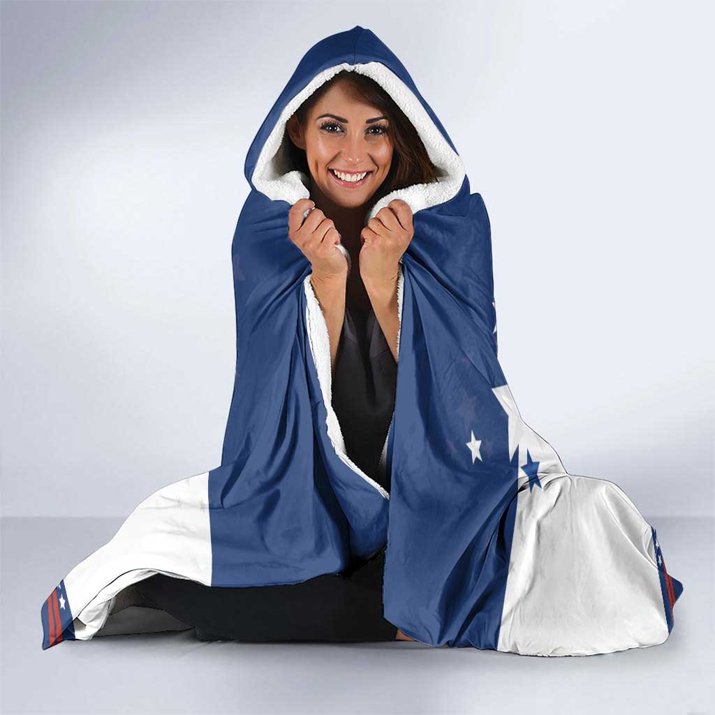 USA Ice Hockey Champions 2026 Hooded Blanket American Eagle Victory Hockey Pride