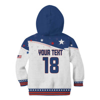 Custom USA Ice Hockey Champions 2026 Kid Hoodie American Eagle Victory Hockey Pride