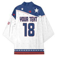 Custom USA Ice Hockey Champions 2026 Kimono American Eagle Victory Hockey Pride