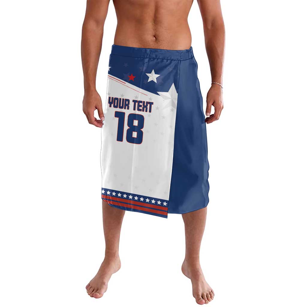 Custom USA Ice Hockey Champions 2026 Lavalava American Eagle Victory Hockey Pride