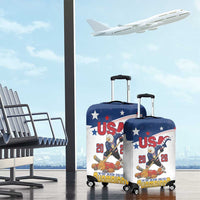 USA Ice Hockey Champions 2026 Luggage Cover American Eagle Victory Hockey Pride