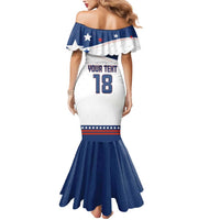Custom USA Ice Hockey Champions 2026 Mermaid Dress American Eagle Victory Hockey Pride