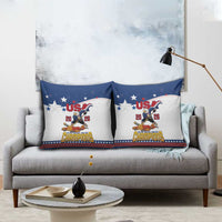 USA Ice Hockey Champions 2026 Pillow Cover American Eagle Victory Hockey Pride